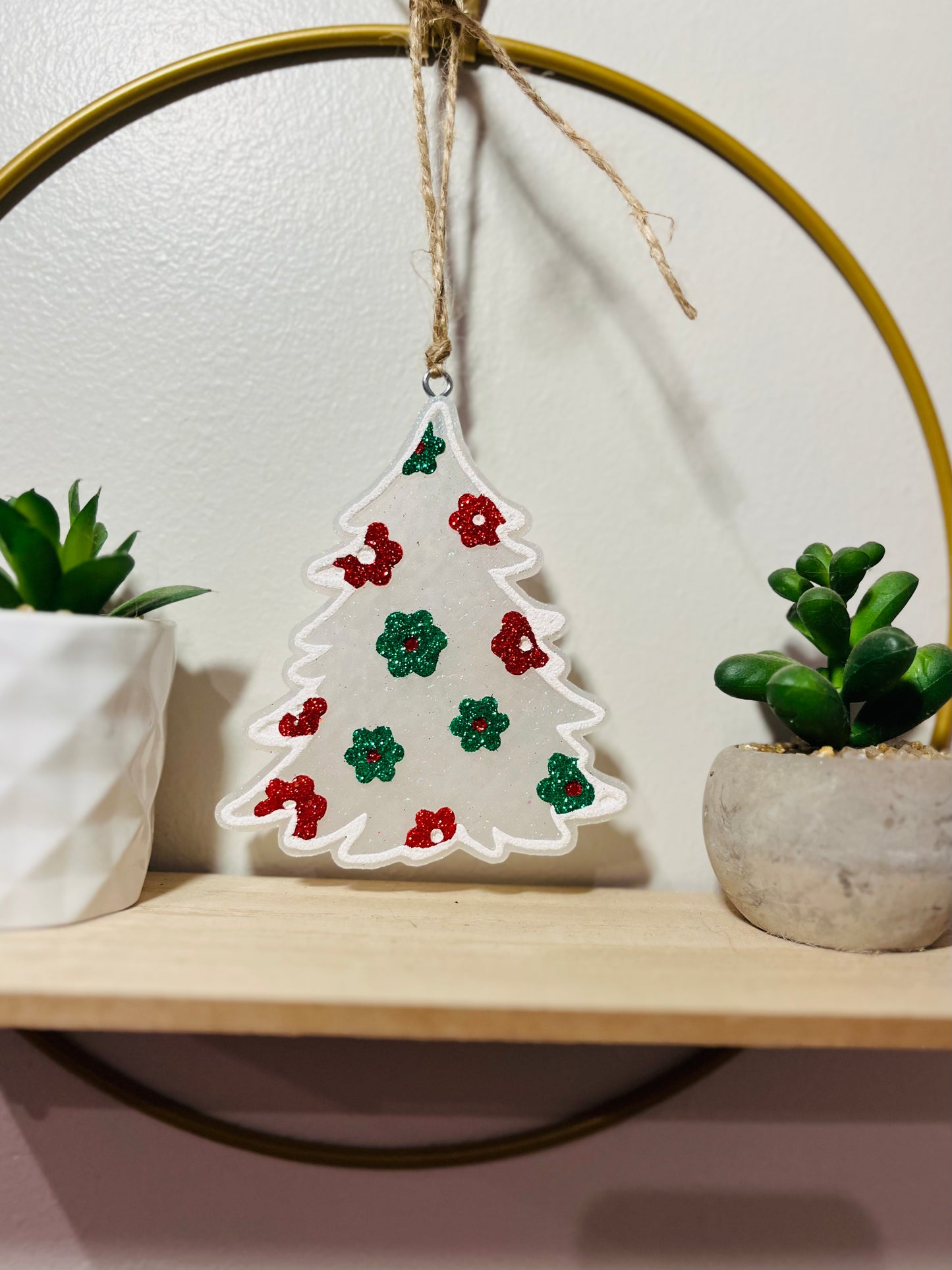 Floral Christmas Tree
