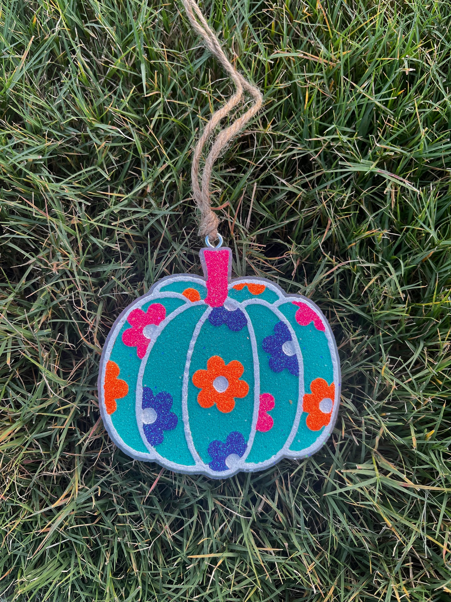 Floral Pumpkin Freshie