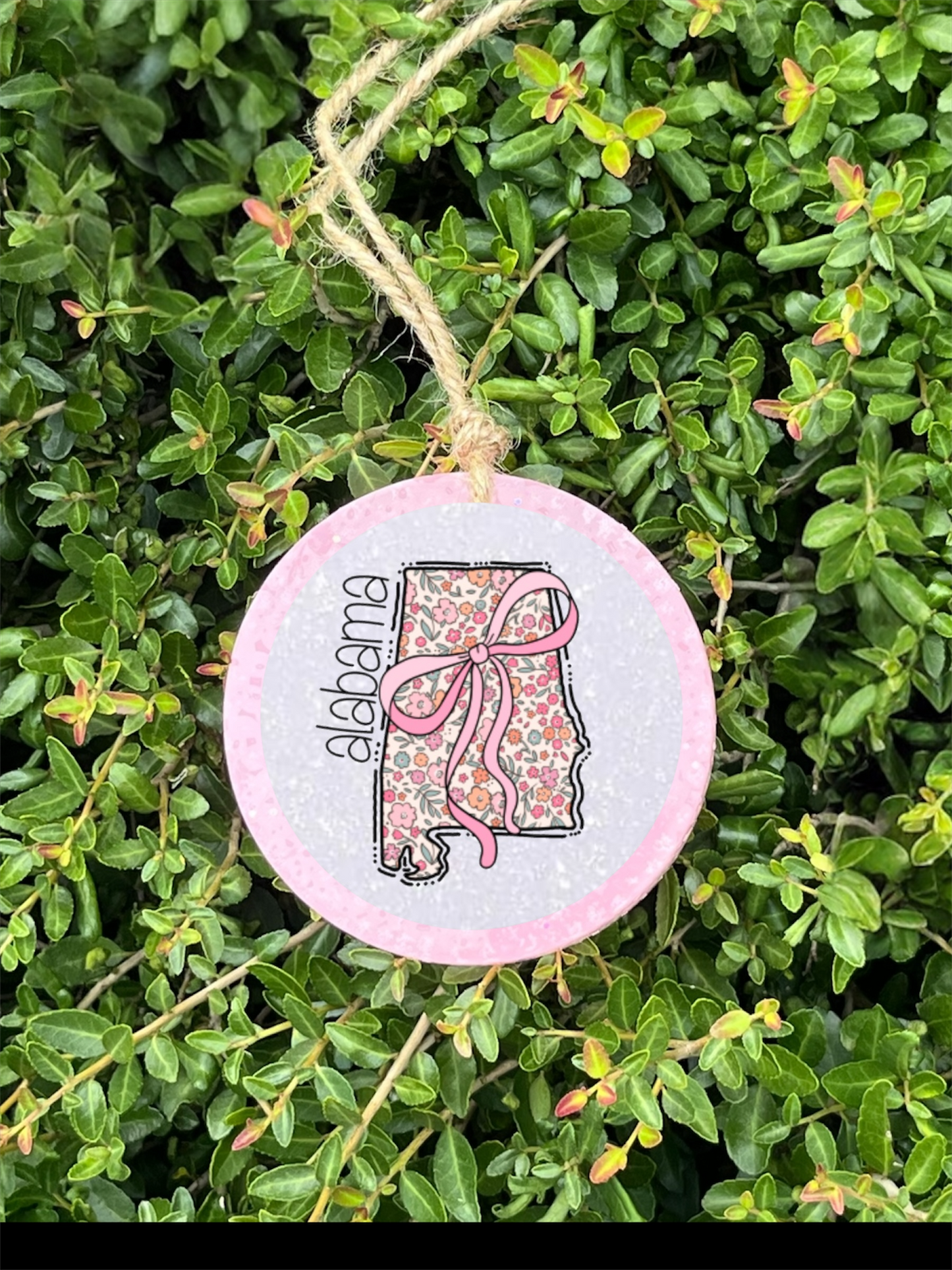 Preppy Floral State Freshie