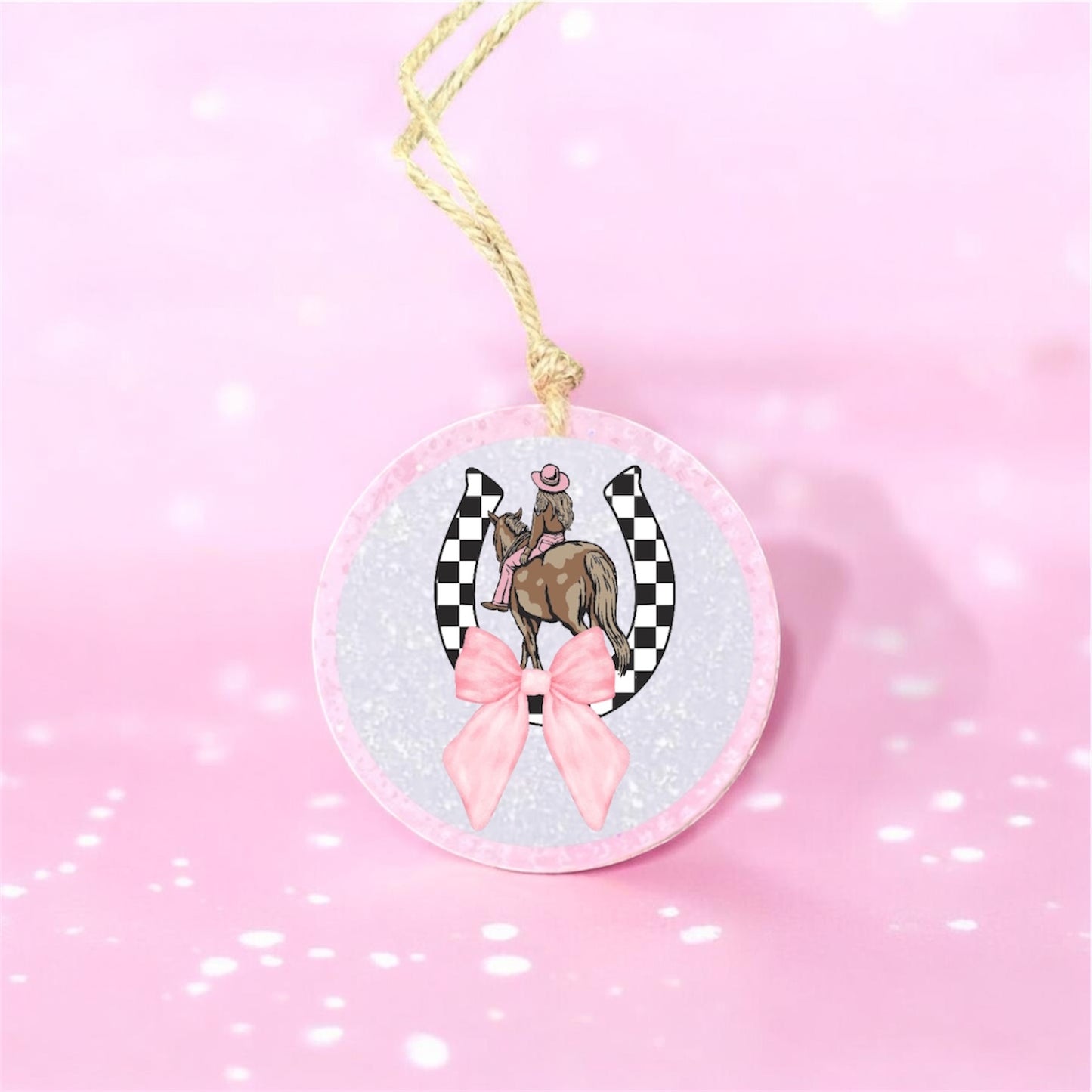 Horseshoe Cowgirl Freshie