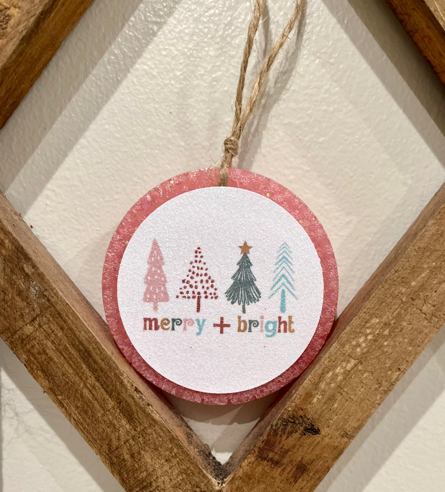 Merry & Bright Freshie w/Trees