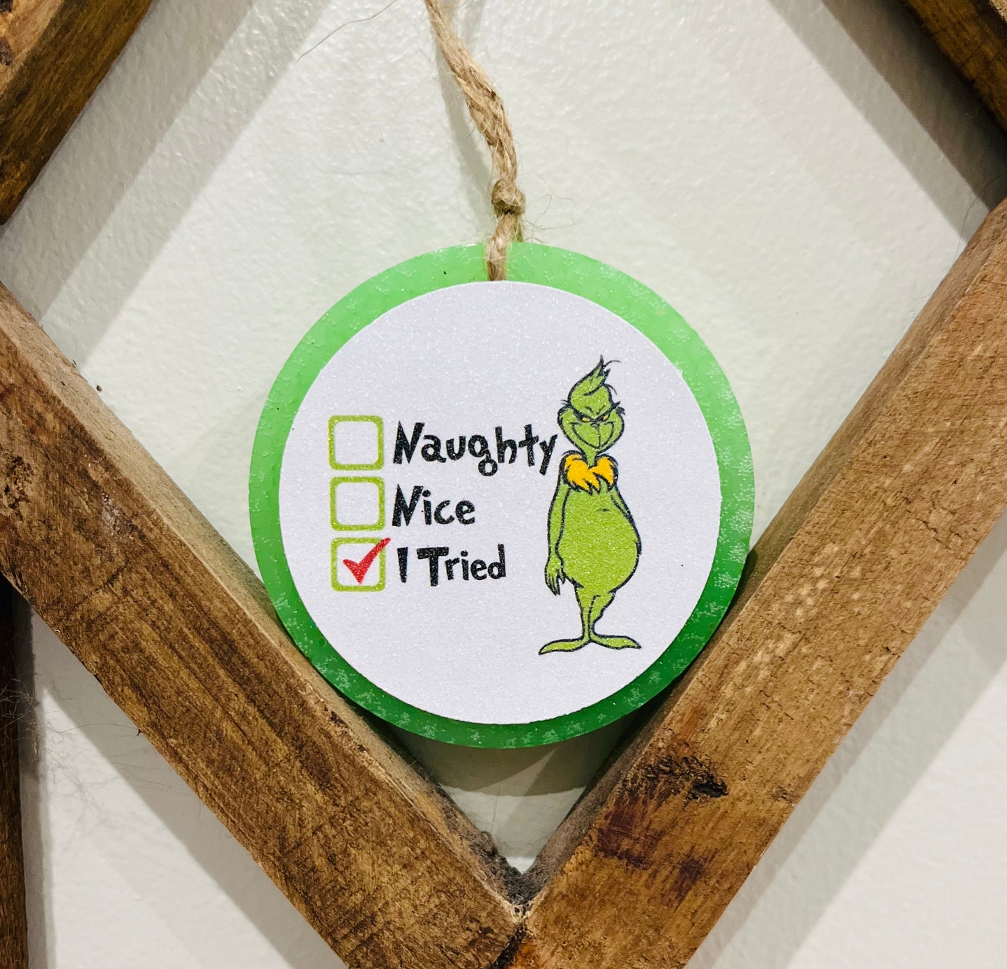 Naughty, Nice, I tried!