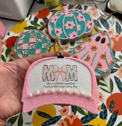 Mama Trucker Hat Freshie