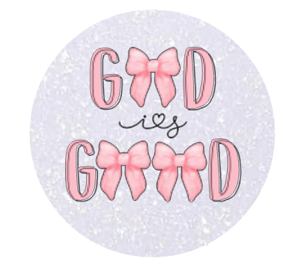 Cutesy God Is Good Freshie