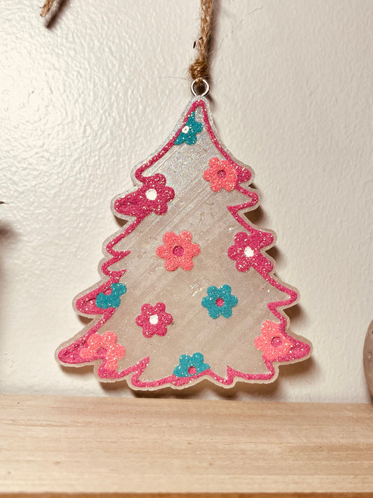 Floral Christmas Tree