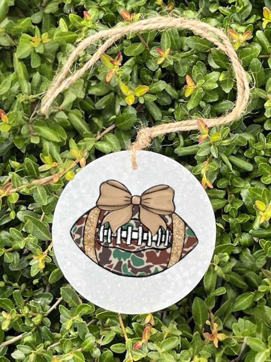 Camo Football Freshie