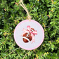 Preppy Pink Coquette Football