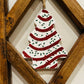 Red Christmas Cake Freshie