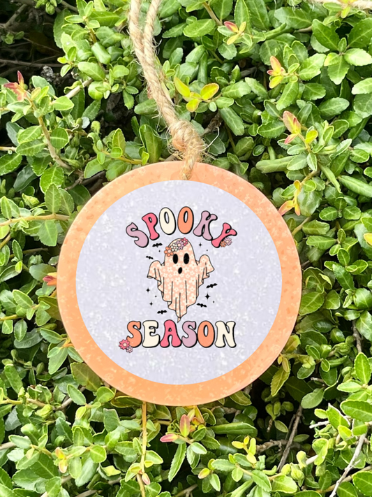 Boho Spooky Season Ghost Freshie