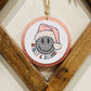 Pink Santa Smiley Freshie