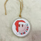 Red Santa Smiley Freshie