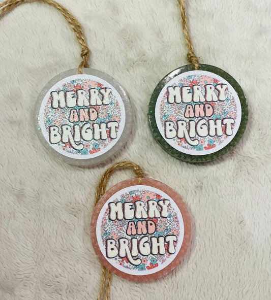 Merry & Bright Floral Freshie