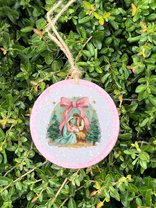 Manger Scene Freshie