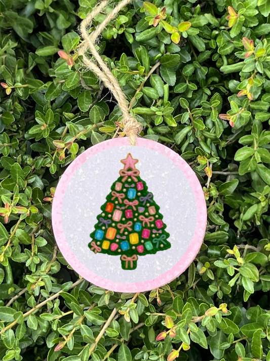 Faux Velvet Christmas Tree