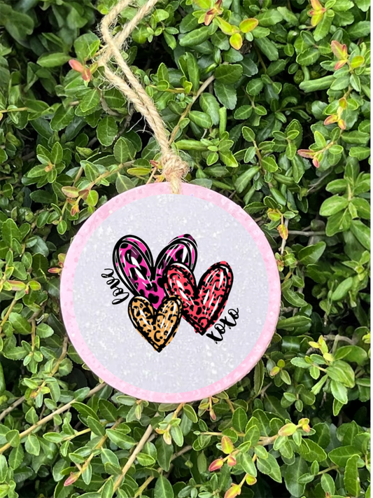 Leopard Heart Trio Freshie