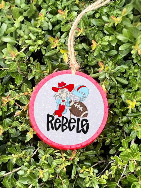 Baby Blue Rebels Mascot Freshie