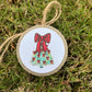Red Coquette Christmas Tree