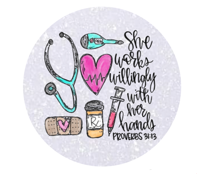 Nurse Freshie w/Verse