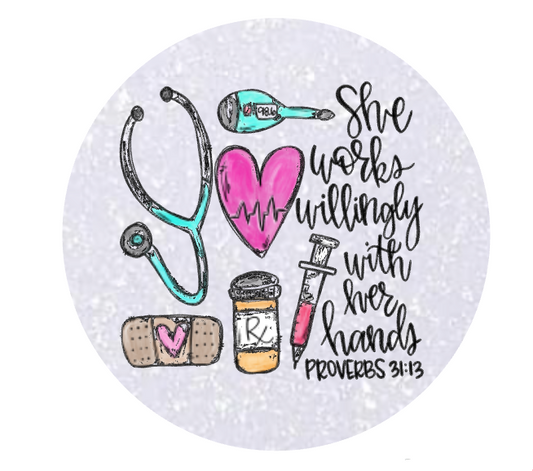 Nurse Freshie w/Verse