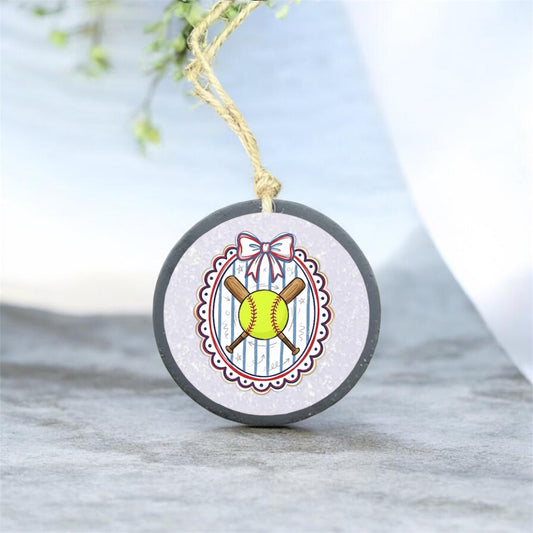 Softball Pendant Freshie